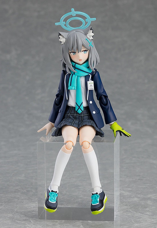 Blue Archive Shiroko Sunaookami Figma #567 Action Figure - Perfect for Anime Collectors, Display, and Cosplay