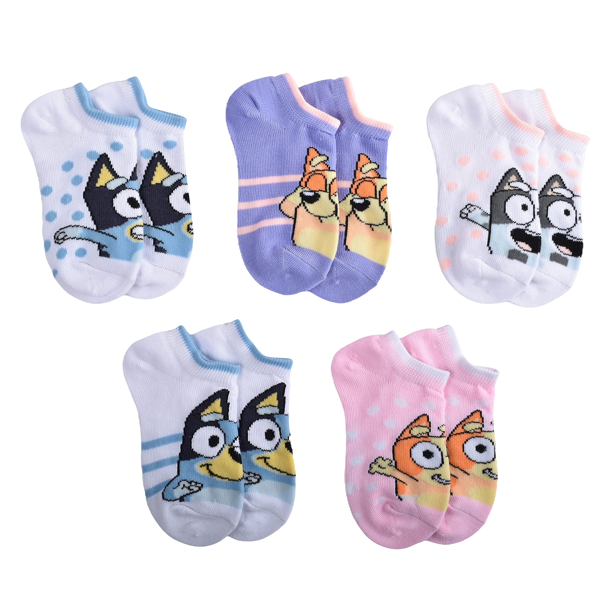 Bluey Boys Kids Socks - Soft & Comfortable Cartoon Character Socks for Toddlers & Children - Perfect for School, Playtime & Everyday Wear