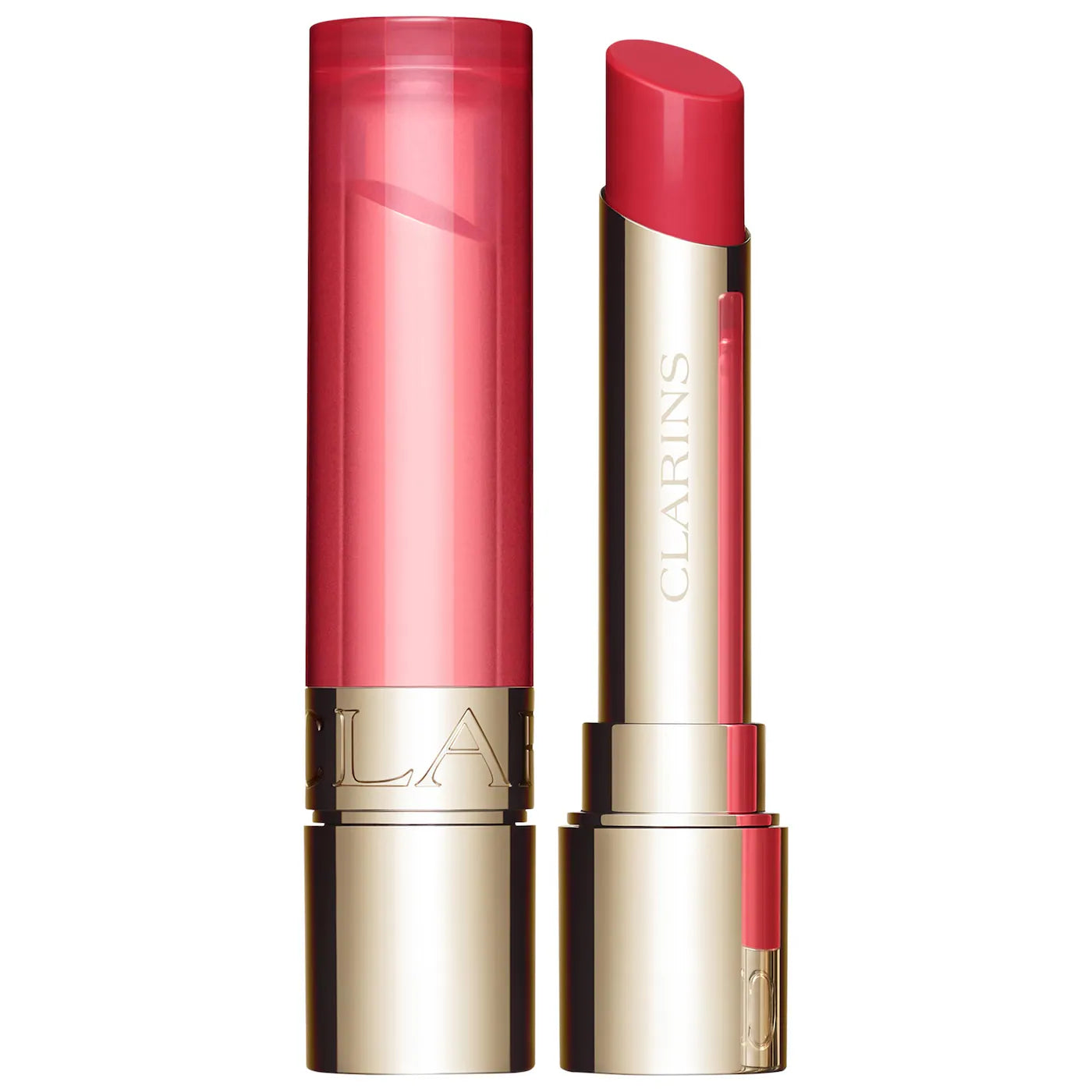 Clarins Hydrating Peptide & Plumping Lip Oil Balm - Moisturizing Lip Treatment with Hyaluronic Acid (Multiple Shades) - Perfect for Daily Hydration & Nighttime Lip Care