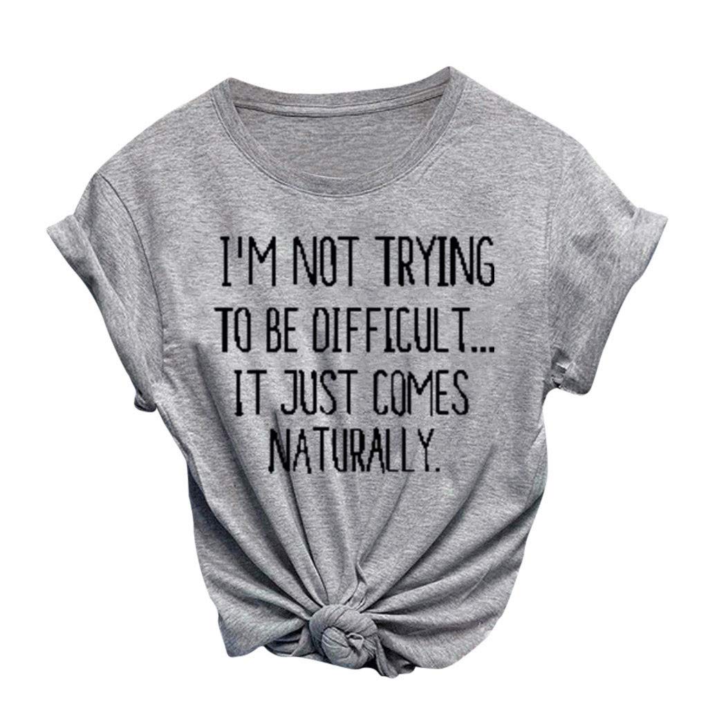 Funny Graphic T-Shirts for Women Plus Size - 