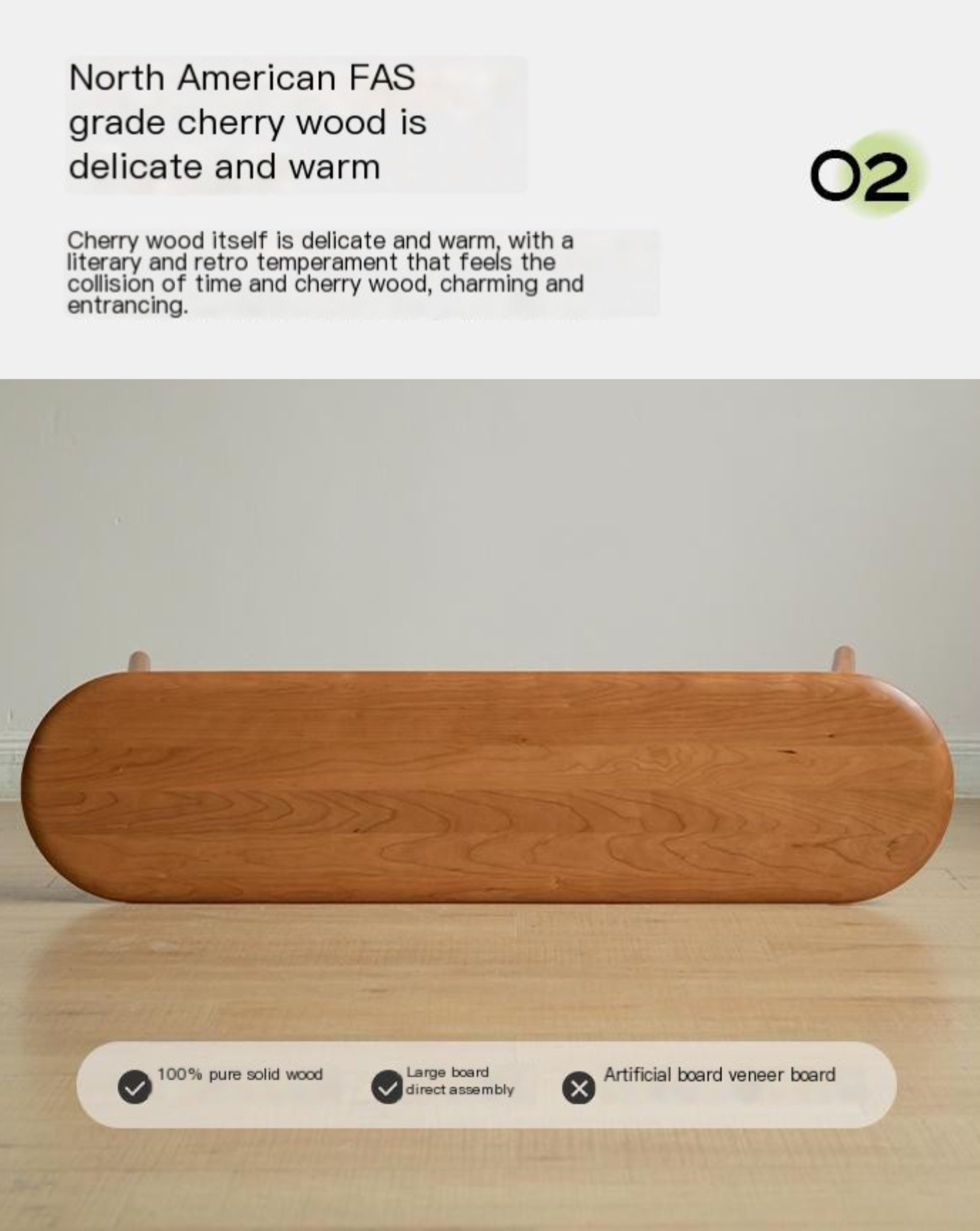 Solid Wood Bench - Oak, Black Walnut, Ash, Cherry - Handcrafted Rustic Stool for Entryway, Kitchen, or Garden Seating