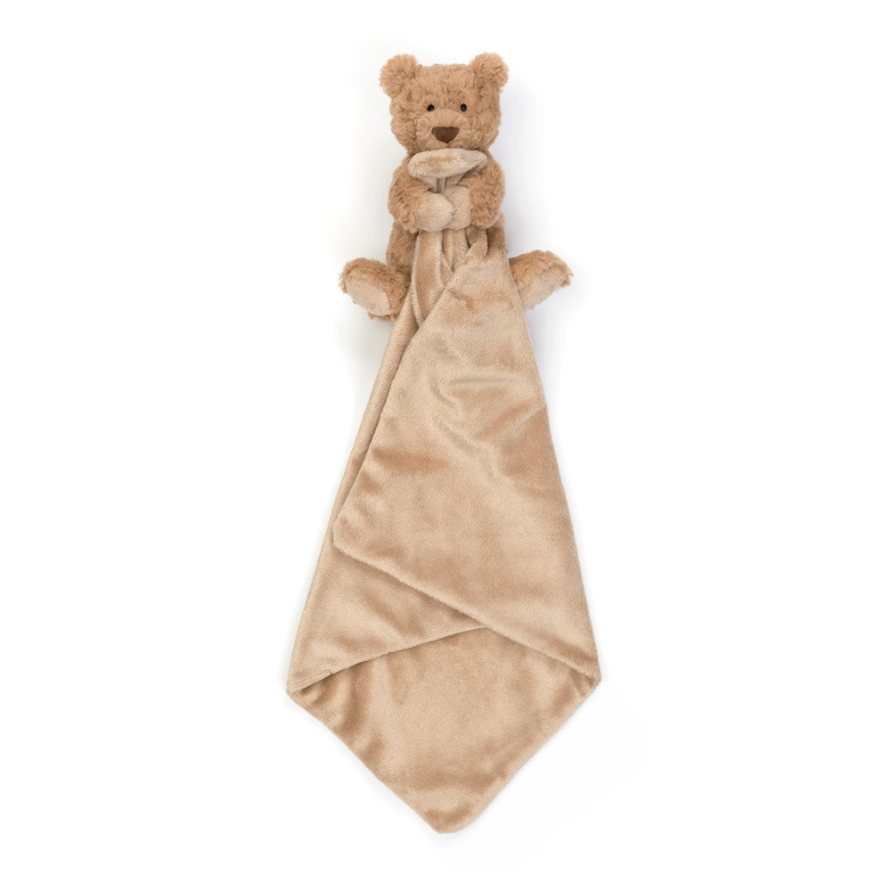 Bartholomew Bear Soother - Soft Plush Comfort Toy for Babies & Toddlers | Perfect for Naptime, Bedtime, and Travel | Cuddly & Calming Companion for Kids
