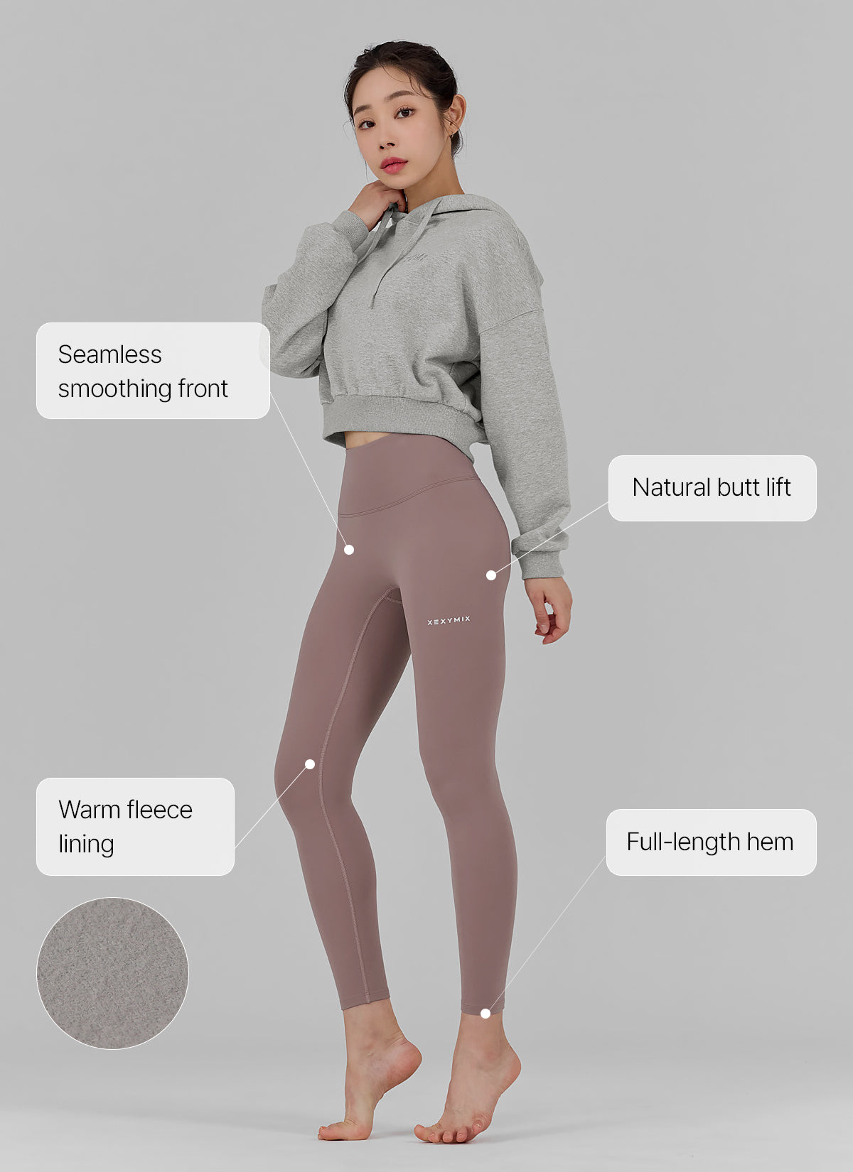 Premium Black Label 360N Fleece Lined Leggings for Women - Ultra Warm Winter Thermal Tights - Yoga, Running, Lounge & Outdoor Activities
