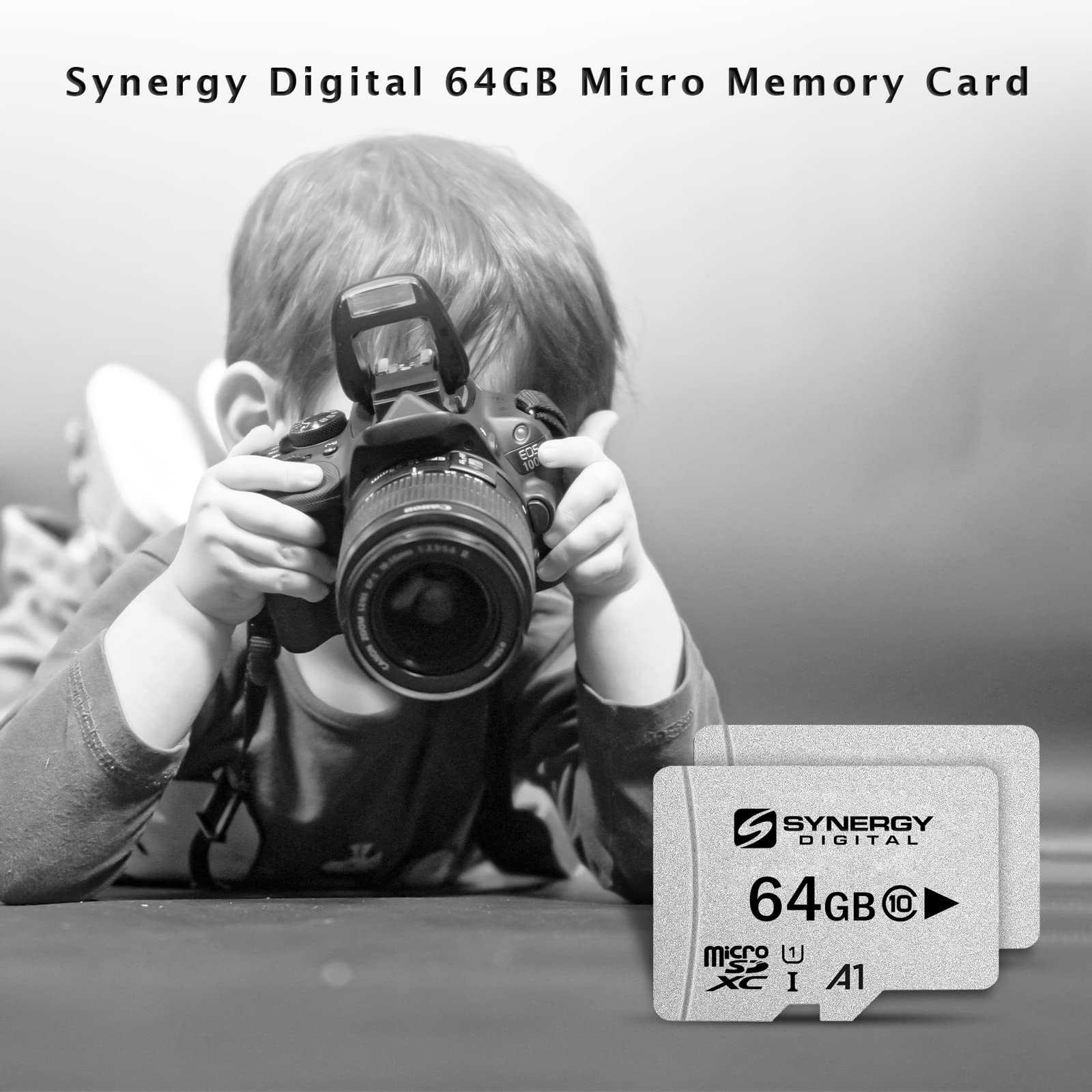 64GB HTC M8 MicroSDHC Memory Card with SD Adapter - High Speed Storage for Smartphones, Tablets, Cameras & Gaming Devices