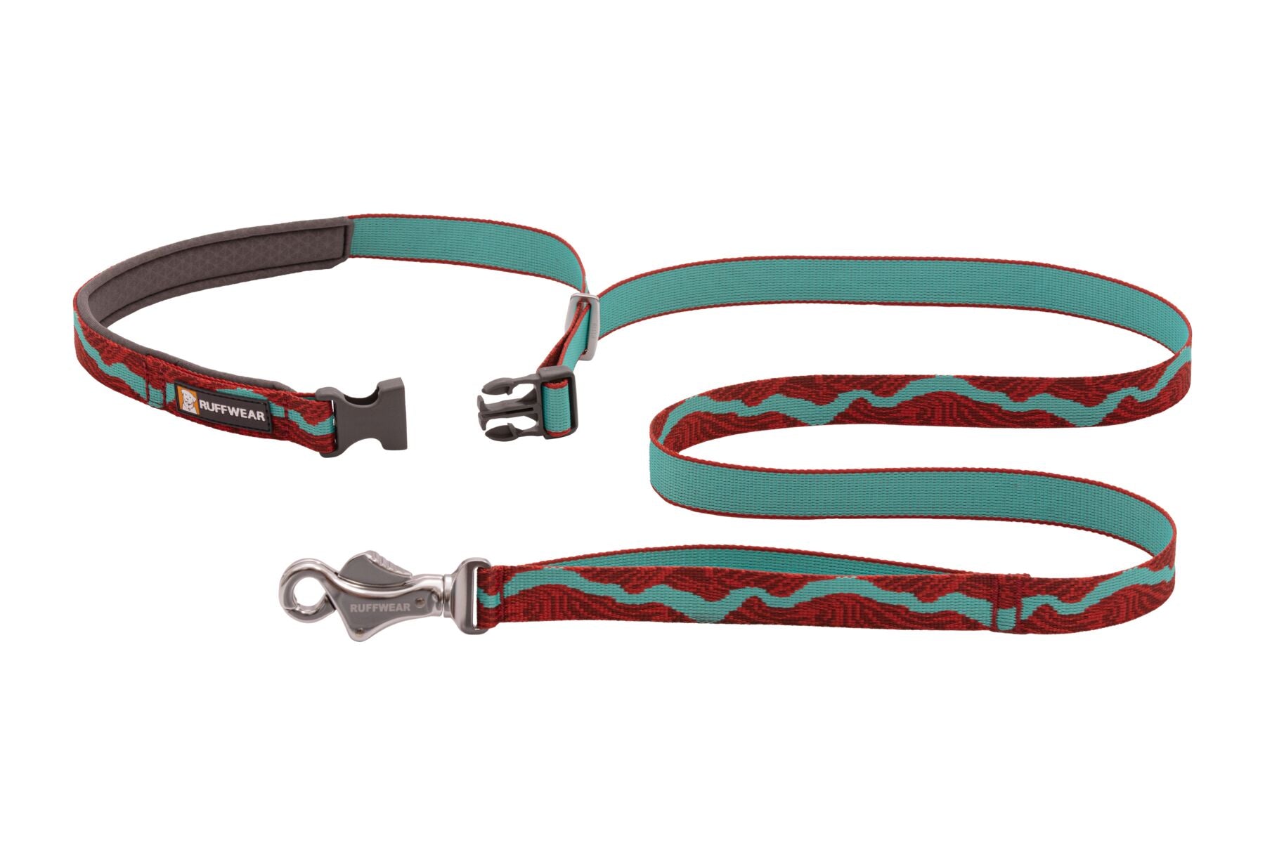 Ruffwear Flat Out Adjustable Dog Leash - Reflective & Durable for Walking, Hiking & Training - Perfect for Active Dogs & Outdoor Adventures