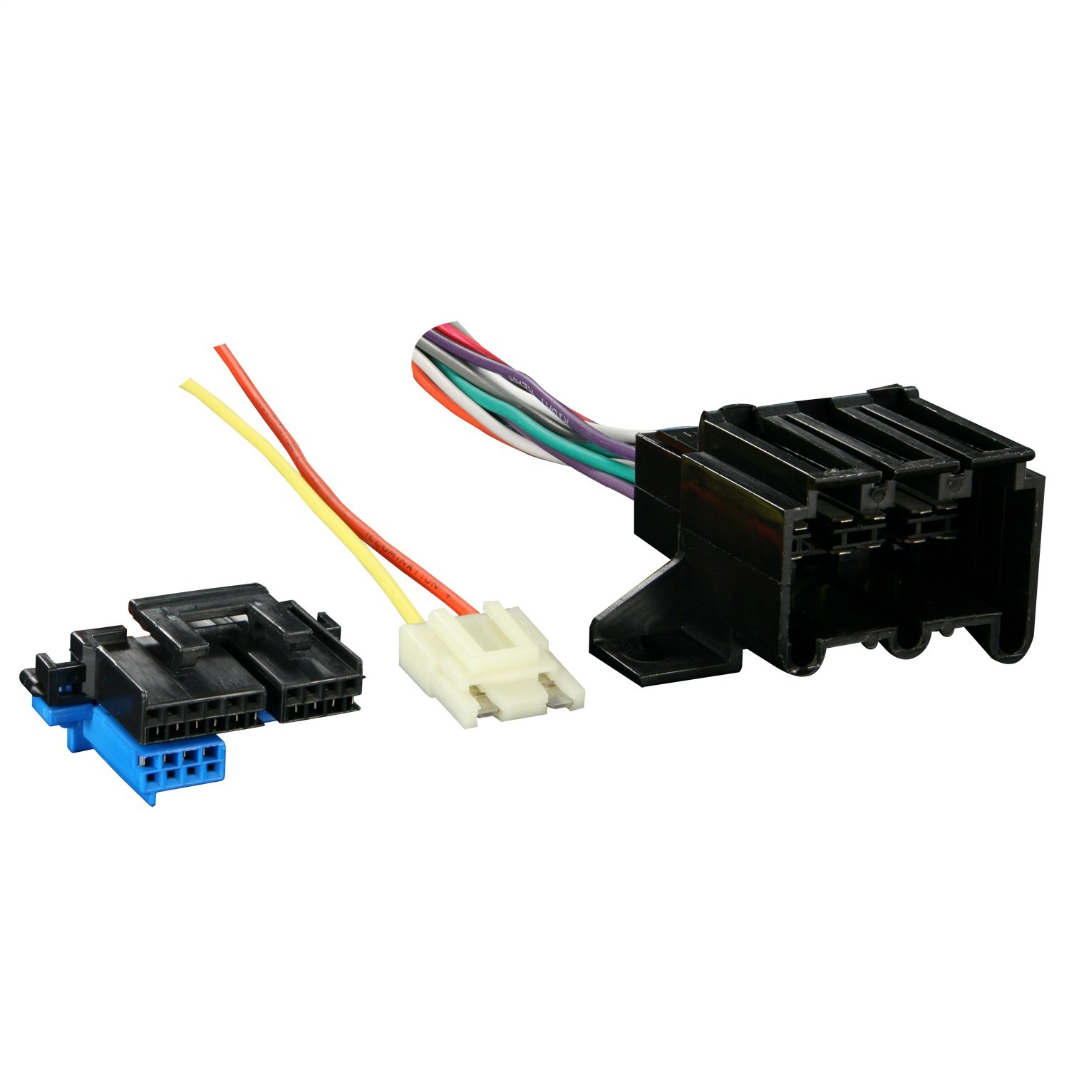 Metra 70-1862 Turbowires OEM 21 Pin to 12 Pin Car Radio Wire Harness Adapter - Perfect for Aftermarket Stereo Installation in Ford, Lincoln & Mercury Vehicles
