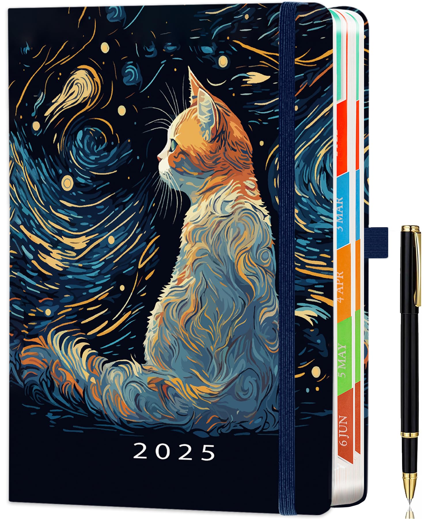 2025 Daily Planner A5 Size (5.9