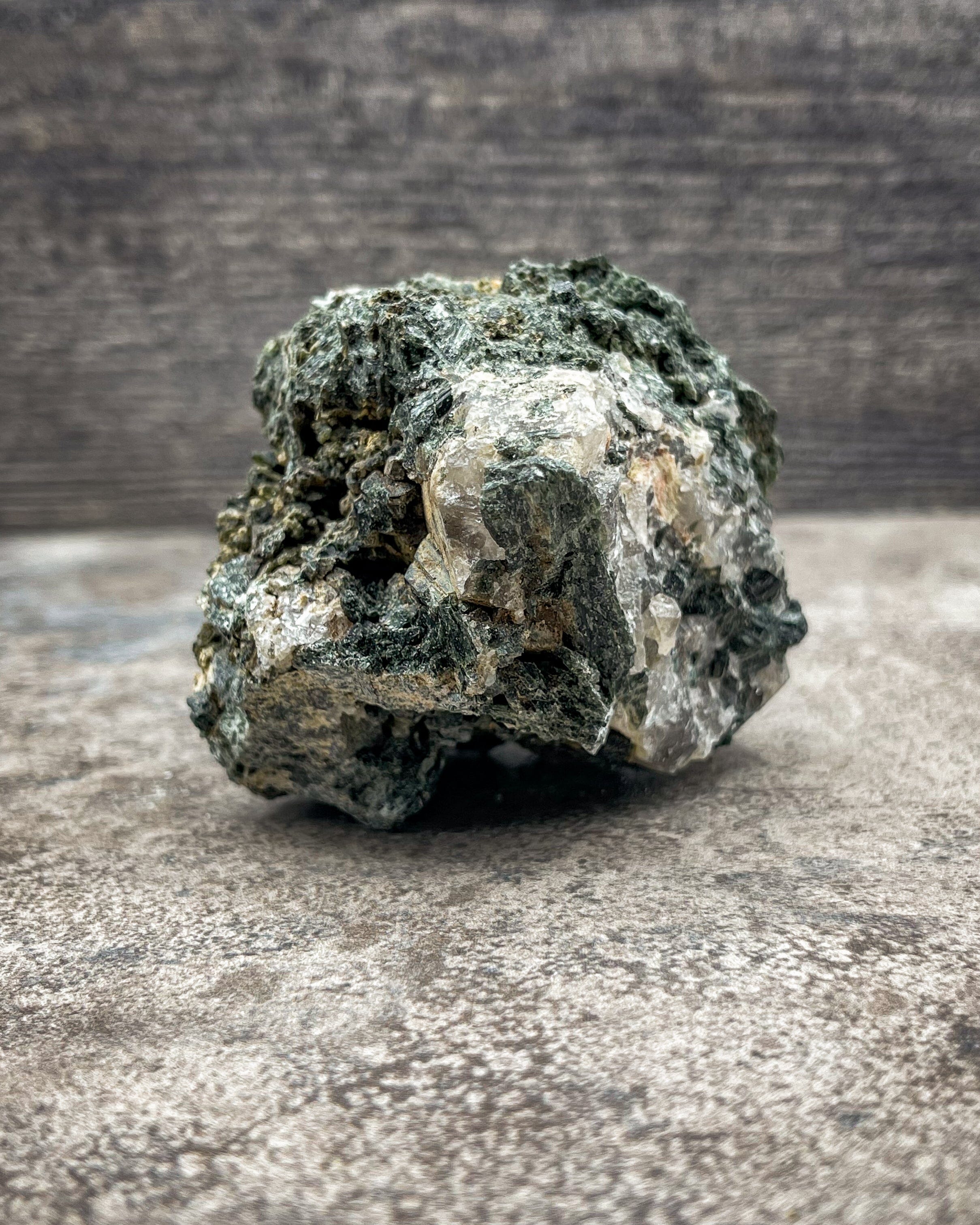 Natural Actinolite Mineral Specimen - 309g Raw Stone for Crystal Collectors, Healing & Home Decor