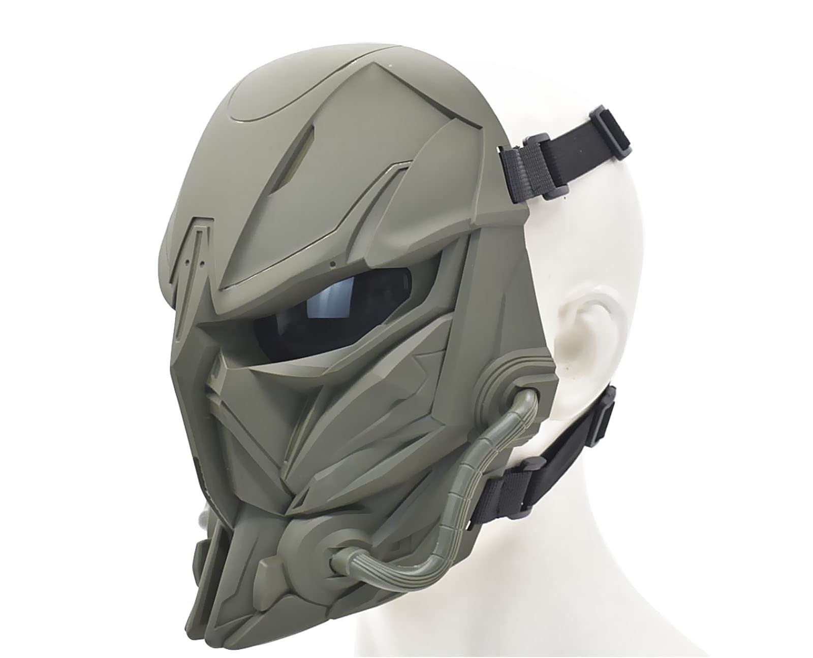Tactical Airsoft Mask Balaclava - Dual Mode Hood Face Cover for Paintball & Airsoft Games - Protective Headgear for Outdoor Sports & Military Training