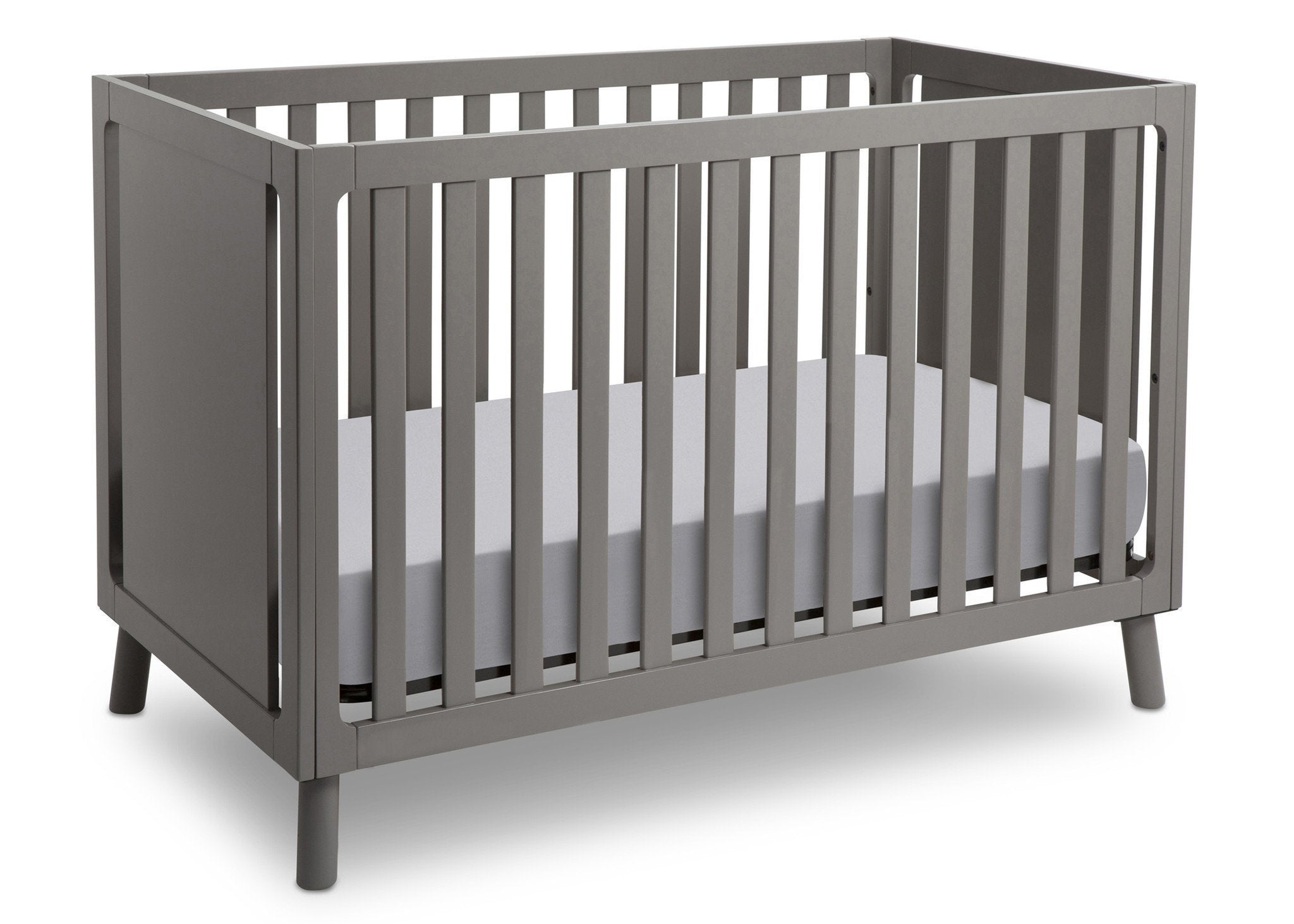 Manhattan 3-in-1 Convertible Baby Crib - Toddler Bed & Daybed - Modern Nursery Furniture for Newborns & Kids - Perfect for Small Spaces & Growing Families