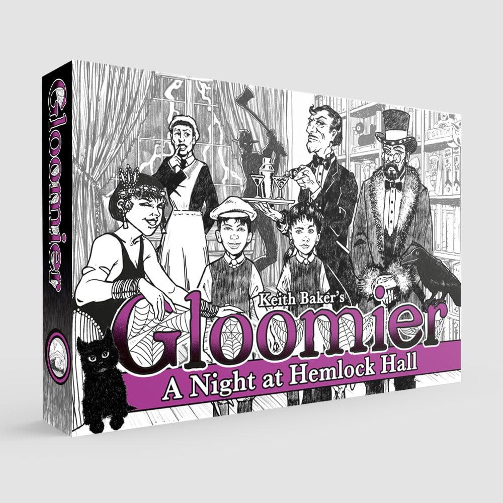 Gloomier: A Night at Hemlock Hall - Spine-Chilling Horror Novel for Adults | Perfect for Halloween Reading & Thriller Book Lovers