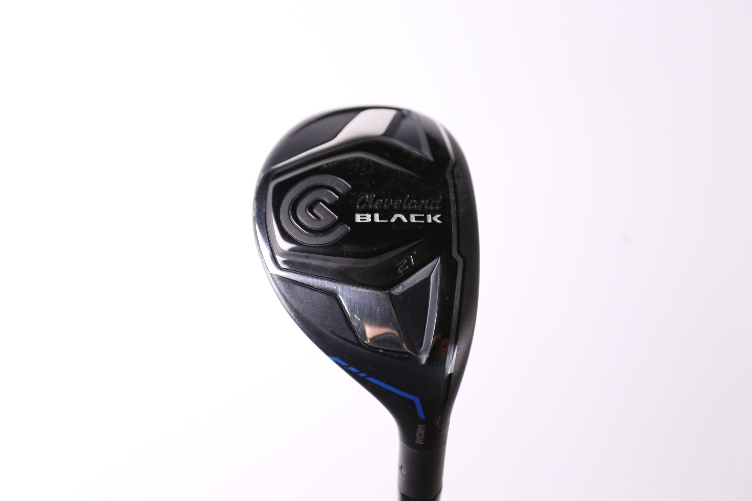 Used Cleveland CG Black 4H Hybrid Golf Club - Right Handed 21° Loft with Soft Regular Flex - Perfect for Mid-Handicap Players on Fairway Shots