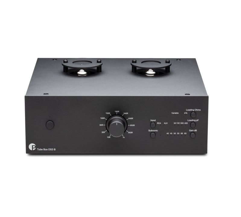 Pro-Ject Tube Box DS3 B Tube Phono Preamplifier - High-End Vinyl Record Player Preamp for Audiophiles & Home Theater Systems