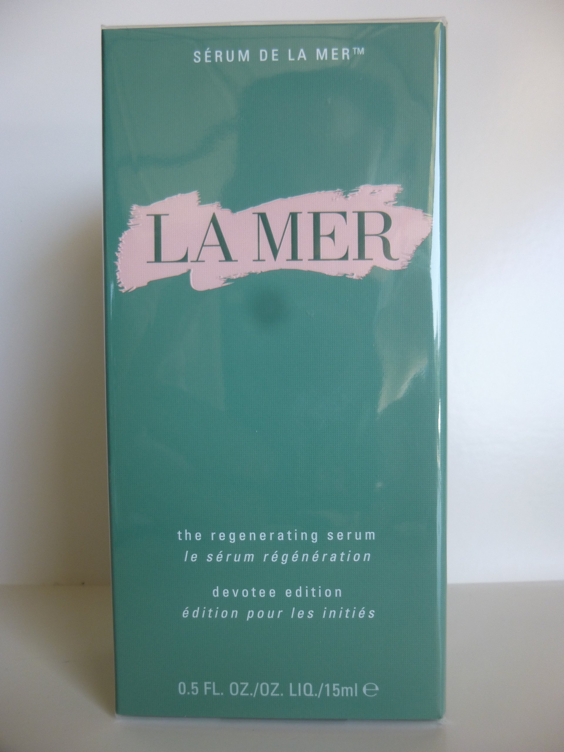 La Mer The Regenerating Serum 0.5 oz / 15ml - Anti-Aging Face Serum for Wrinkles & Fine Lines - New in Box - Perfect for Nighttime Skincare Routine & Daily Hydration