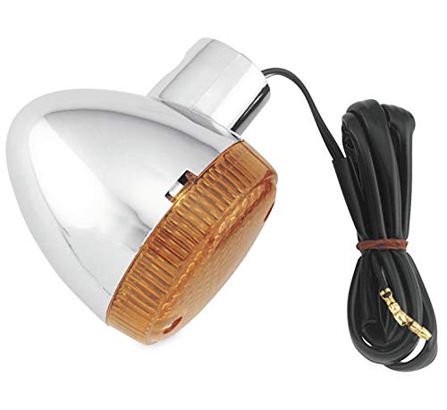 BikeMaster Rear Right Turn Signal for Honda VT700C Shadow 1986-1987 - Motorcycle Indicator Light Replacement Part for Improved Safety & Night Riding