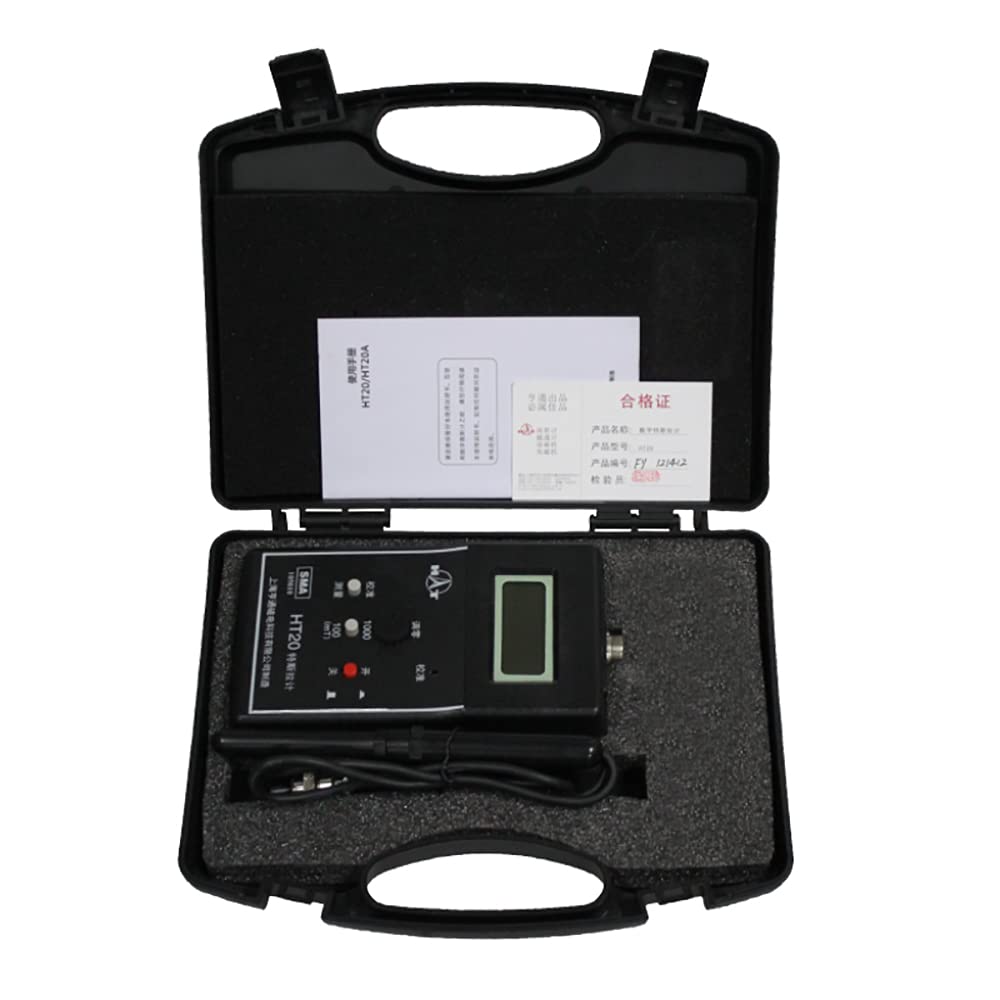 HT20 Gauss Meter - Handheld Digital Tesla Meter for Magnetic Field Testing | Measure Surface Flux & Magnetic Strength | Perfect for Labs, Industry & DIY Projects
