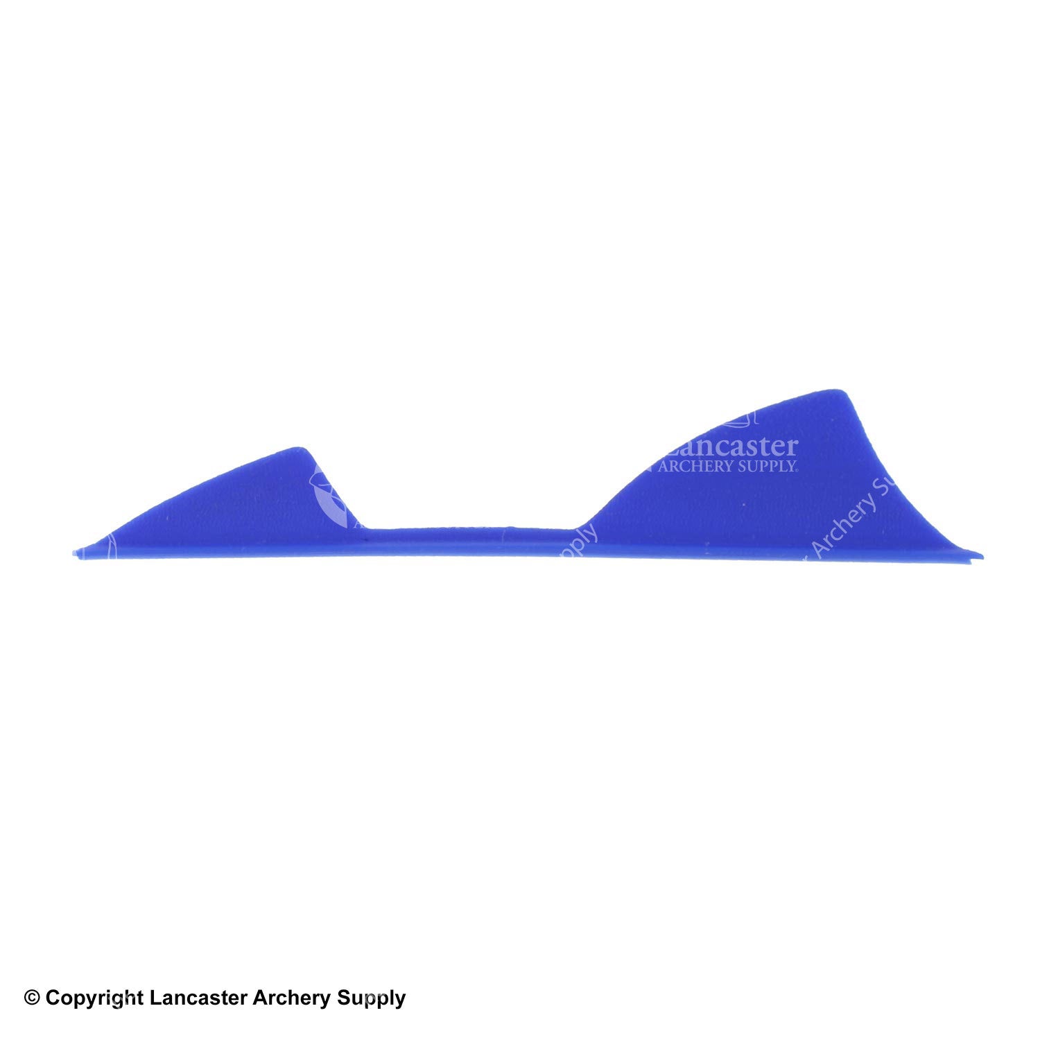 Bi Delta 2.5 Shark Tooth Vanes for Archery - High Performance Arrow Fletching for Hunting and Target Practice