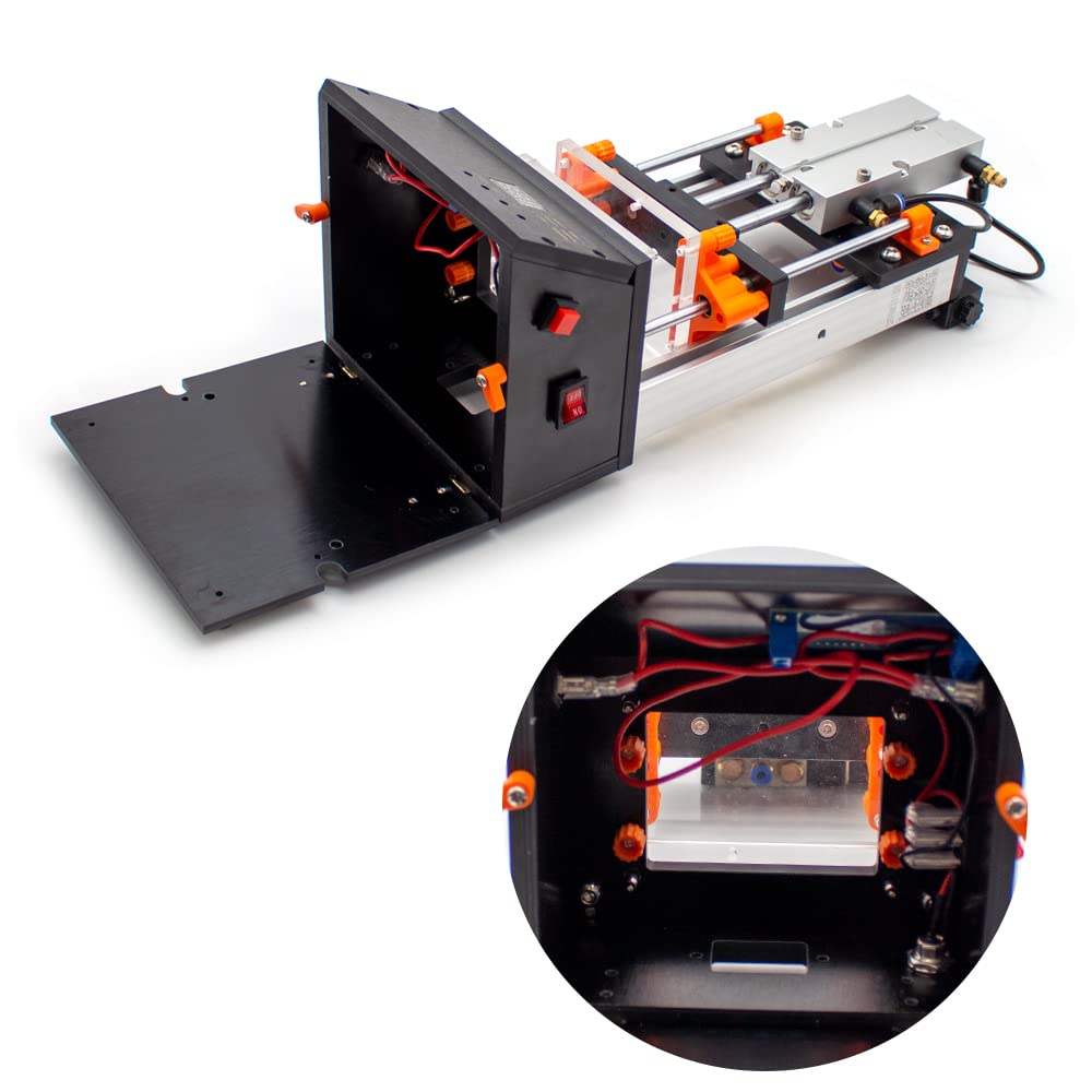 Universal PCBA Test Fixture - Pneumatic Time-Delay PCB Jig for Functional Testing (FCT/ICT) - 145x110mm Circuit Board Tester - Perfect for Electronics Manufacturing & Quality Control