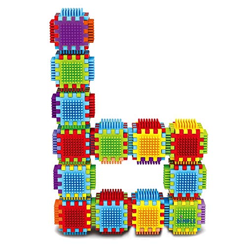 Dimple 360-Piece Large Stacking Blocks & Interlocking Building Set - STEM Educational Toy for Kids Ages 3-8, Creative Construction Playset for Boys & Girls - Perfect for Classroom, Birthday Gifts & Developmental Play