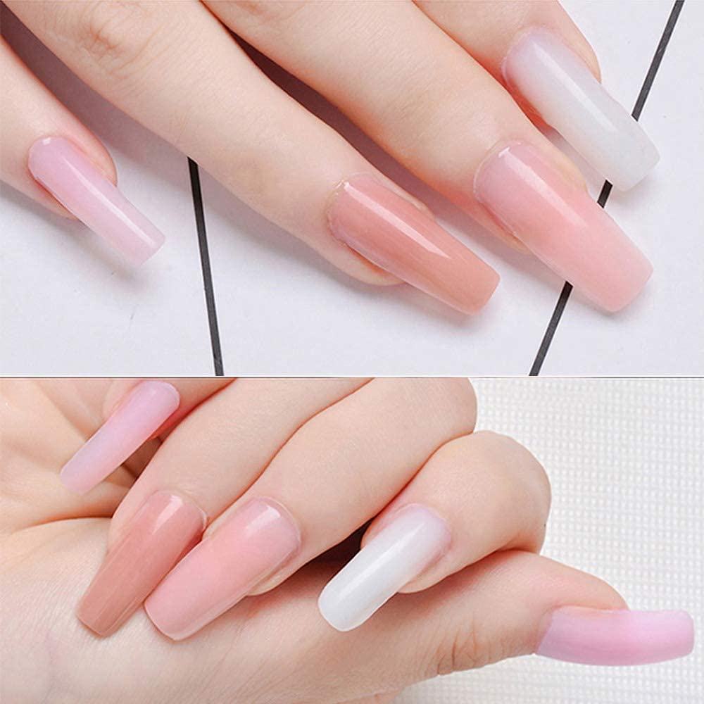 MAPPERZ Golden Horseshoe Nail Extension Tips - 200pcs Thick Paper Forms for Acrylic & Gel Nails - DIY Nail Art Accessories for Professional Salon & Home Manicure - Perfect for Nail Building, Extensions and Creative Nail Designs
