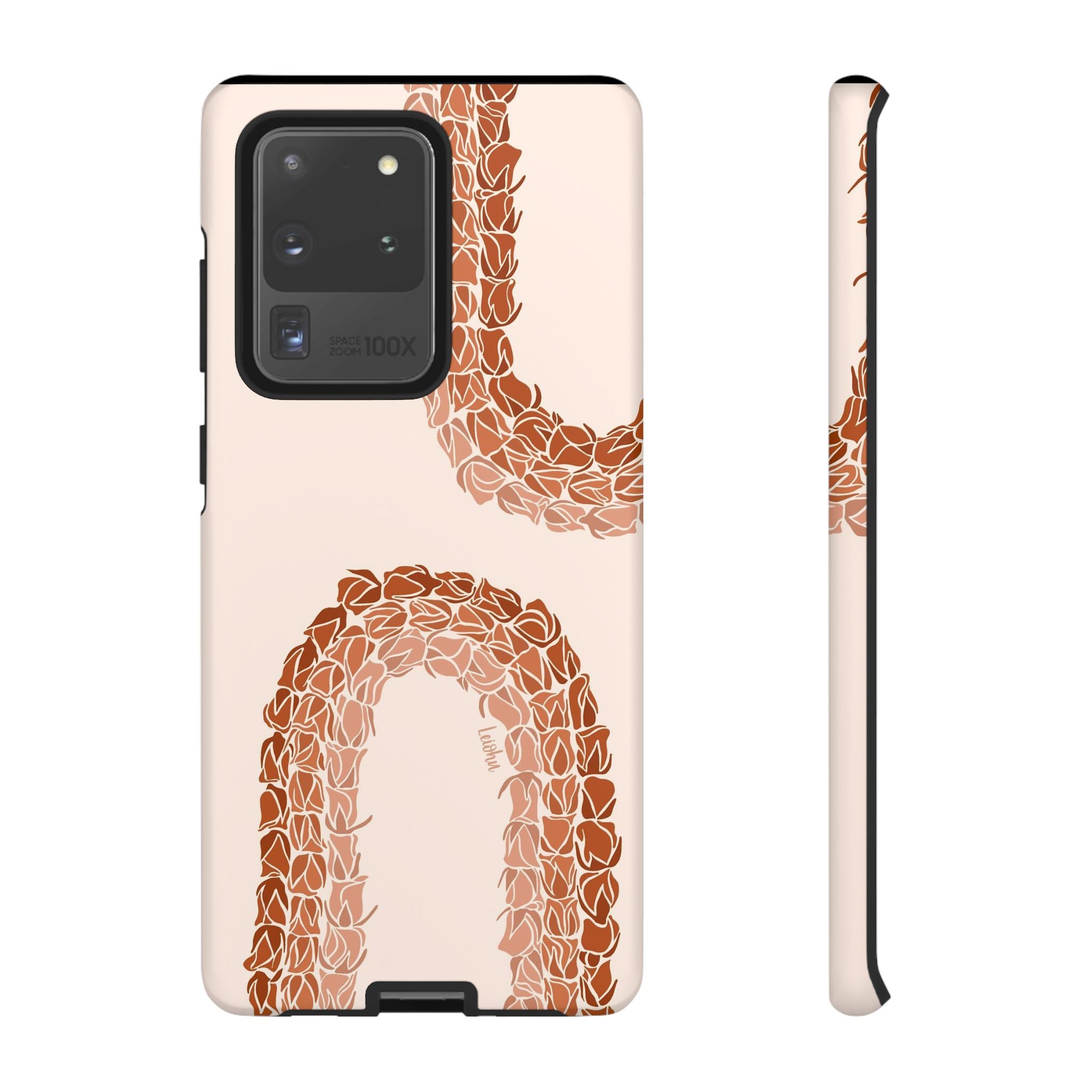 Groovy Lokelani Lei for Samsung Galaxy - Stylish Hawaiian Flower Phone Accessory for Beach, Vacation & Summer Outfits