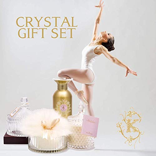 Exquisite Shelley Kyle McClendon Crystal Gift Set - Elegant Home Decor & Thoughtful Present for Weddings, Anniversaries & Special Occasions