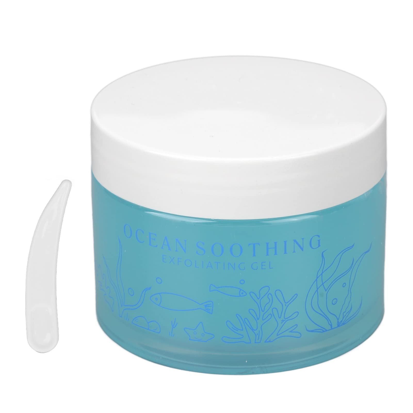 Exfoliating Ocean Body Scrub - Natural Dead Skin Remover for Face, Hands & Feet - Spa Quality Skincare Treatment - Perfect Gift for Women - Use for At-Home Spa Days & Self-Care Routines