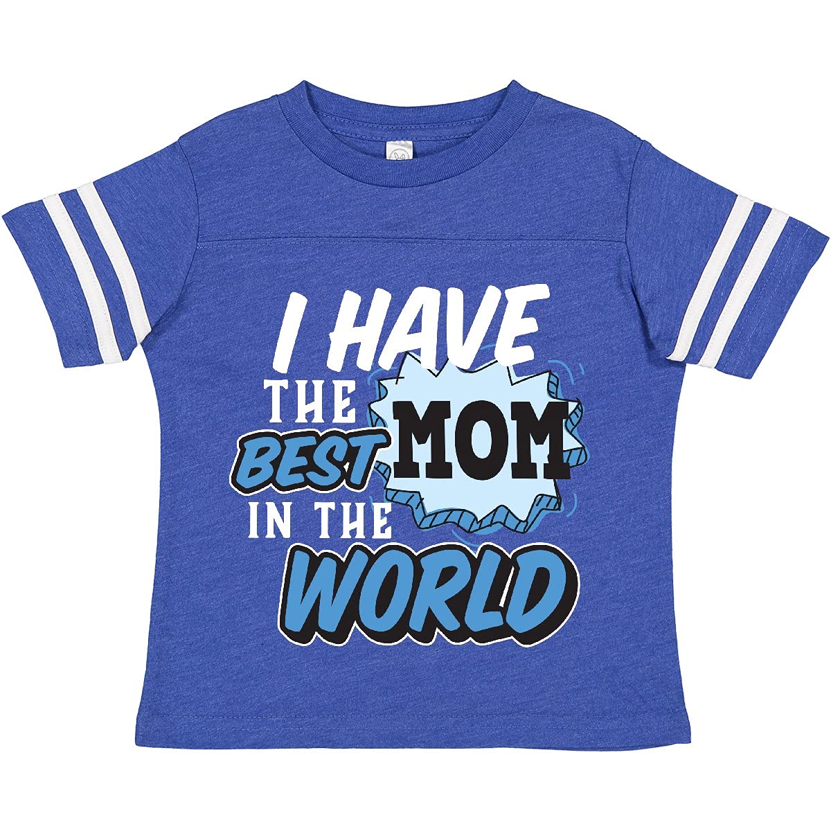 Best Mom Toddler T-Shirt with Speech Bubble - Perfect Gift for Mother's Day