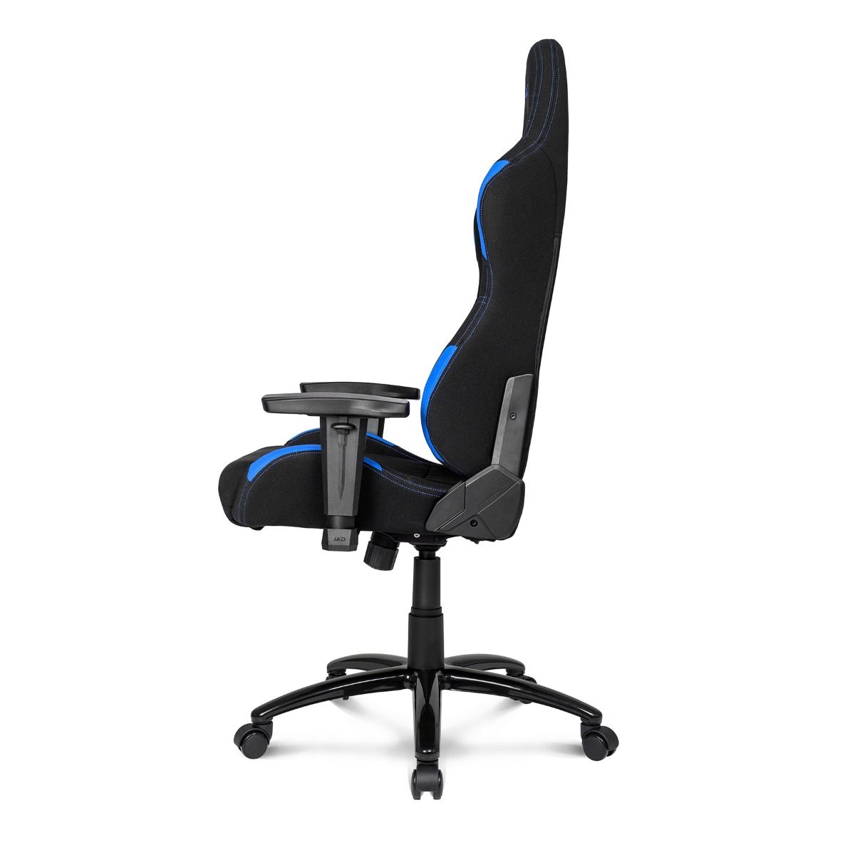 AKRacing K7012 Ergonomic Gaming Chair - High Back Racing Style with Adjustable Lumbar Support & Headrest - Black & Blue - Perfect for PC, Office, and Esports Gaming Setup