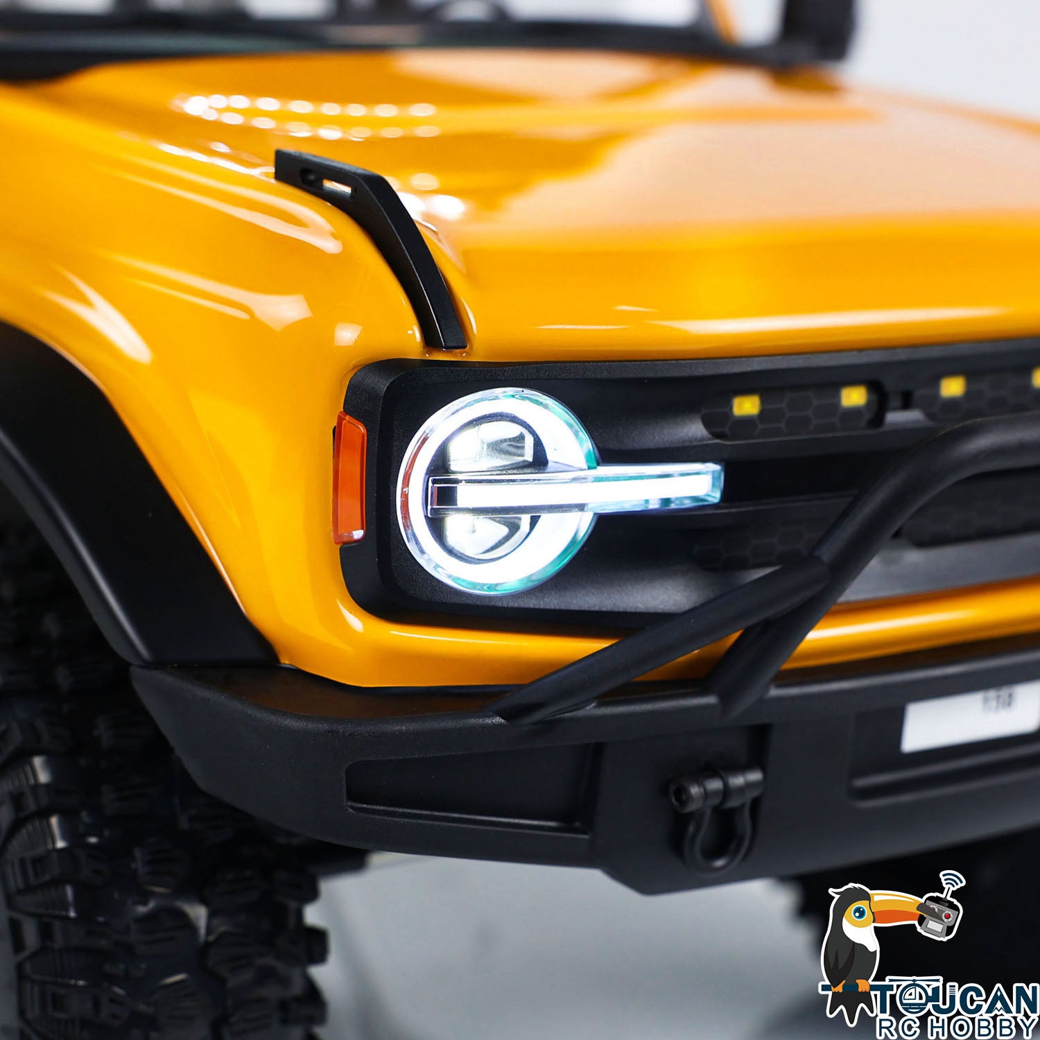 YK4083 V3 1/8 Scale 4WD RC Rock Crawler Off-Road Truck with Servo Motor & ESC - Remote Control Hobby Car for Trail Climbing and Outdoor Adventure