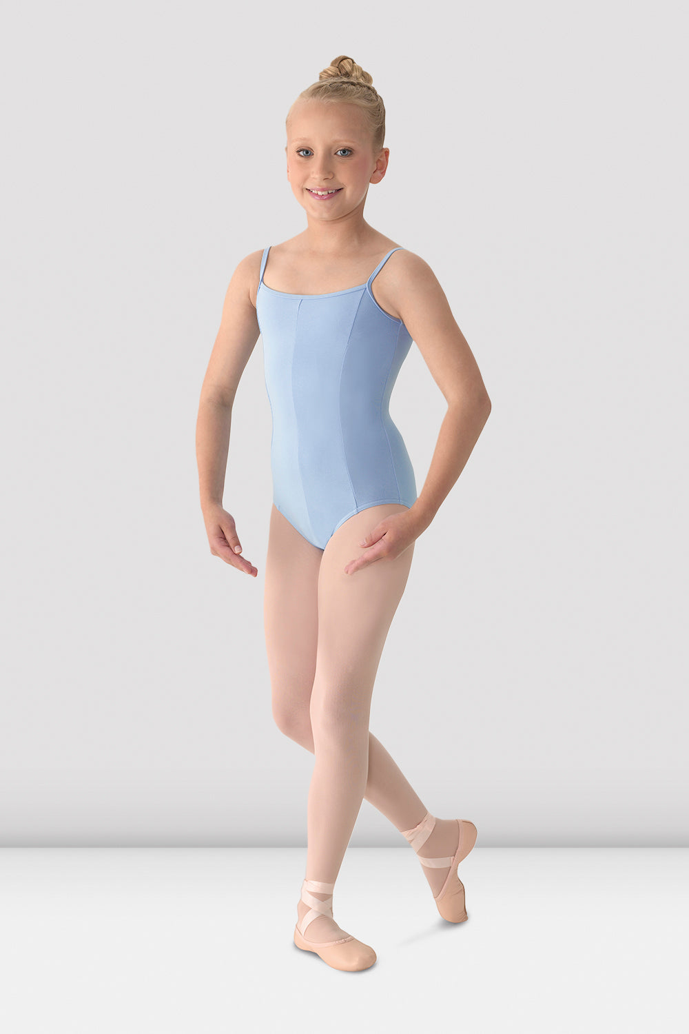 Girls Mirella Princess Seam V Front Camisole Leotard - Ballet Dancewear for Kids & Toddlers - Perfect for Ballet Class, Recitals & Dance Performances