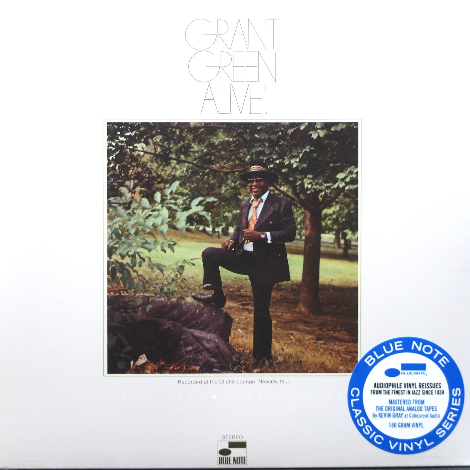 Grant Green 'Alive' Blue Note Classic 180g Vinyl LP (1970 Soul Jazz) - Premium Jazz Record for Audiophiles & Collectors - Perfect for Home Listening, Gifts & Music Enthusiasts