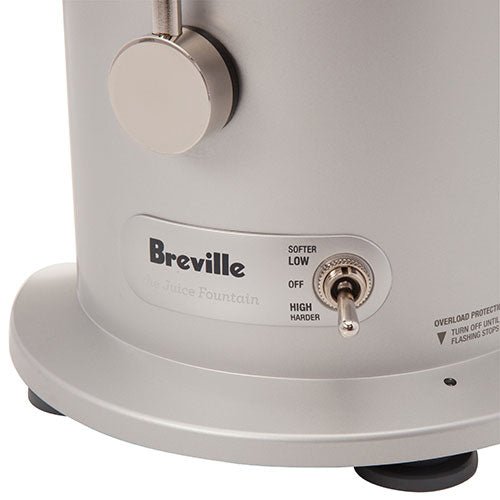 Breville JE98SIL Juice Fountain Plus - High Speed Juicer for Fruits & Vegetables - Perfect for Healthy Smoothies, Detox Drinks & Family Breakfasts