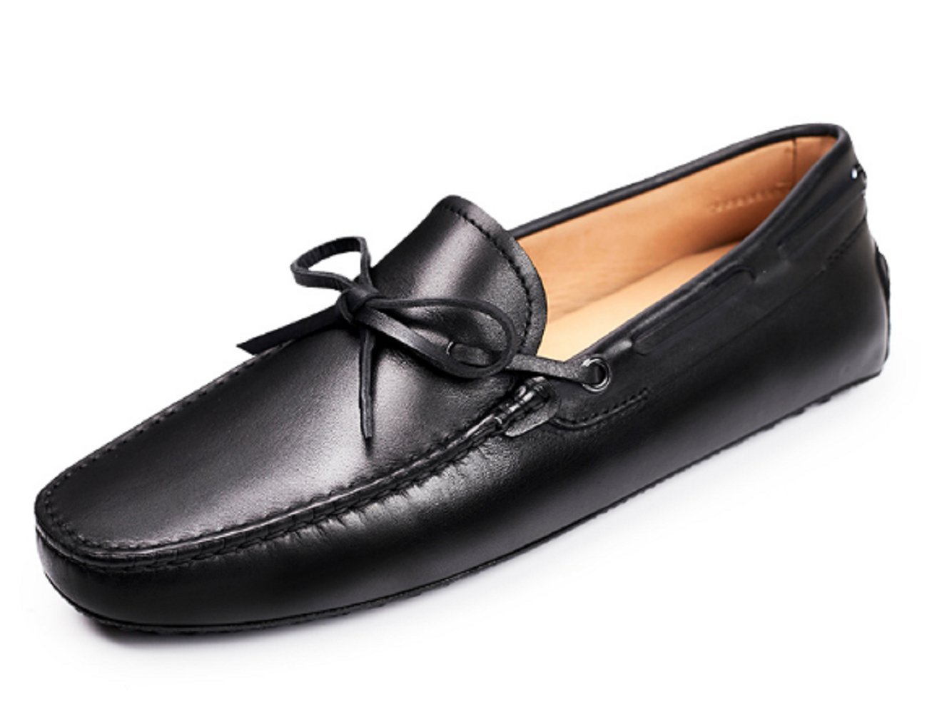 Premium Men's Leather Loafers - Classic Business Moccasin Driving Shoes | Comfortable Slip-On Cowhide Leather for Office, Casual & Travel Wear