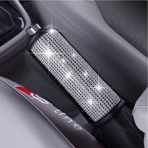 Silver handbrake cover