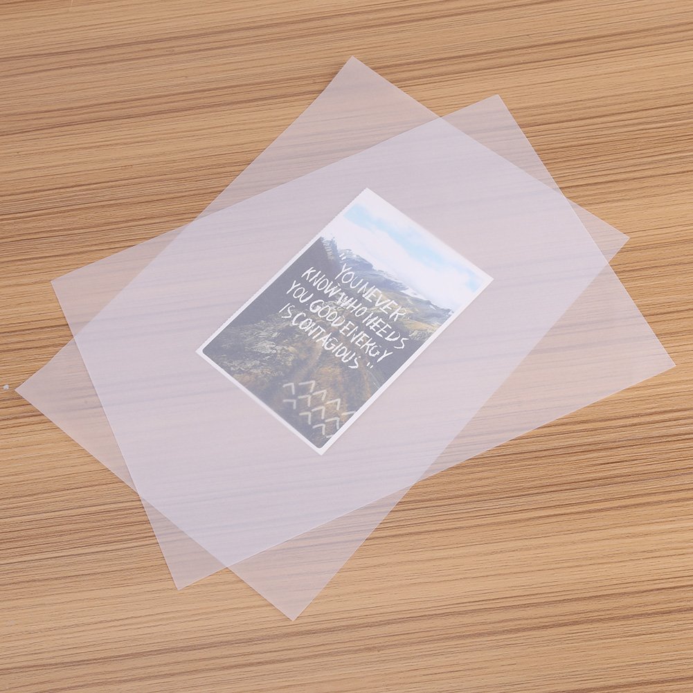 Premium Tracing Paper for Drawing - 100Pcs Translucent Vellum Paper, Carbon Copy & Calligraphy Paper - Acid-Free, Fade-Resistant - Perfect for Artists, Architects & Craft Projects