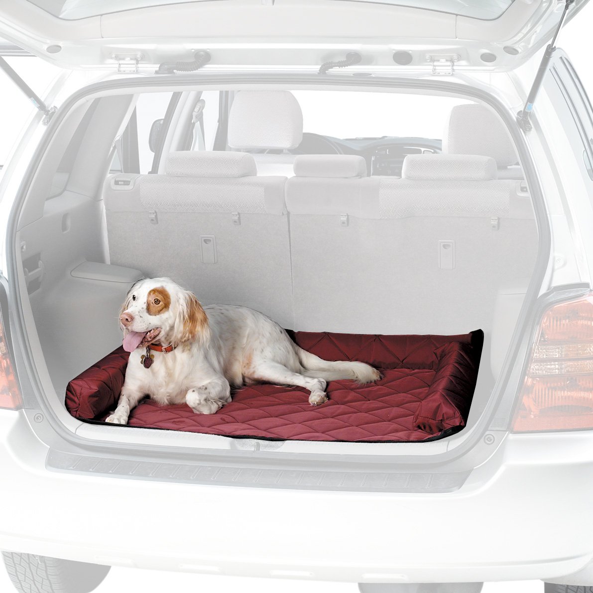 Universal Fit Pet Bench Seat Cover - Waterproof & Non-Slip Dog Car Seat Protector (Charcoal, KP00020CH) - Perfect for Cars, Trucks & SUVs