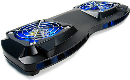 Spire PacificBreeze Laptop Cooling Pad with Dual USB Ports - SP300 Model | Portable Laptop Cooler for Gaming, Office & Home Use