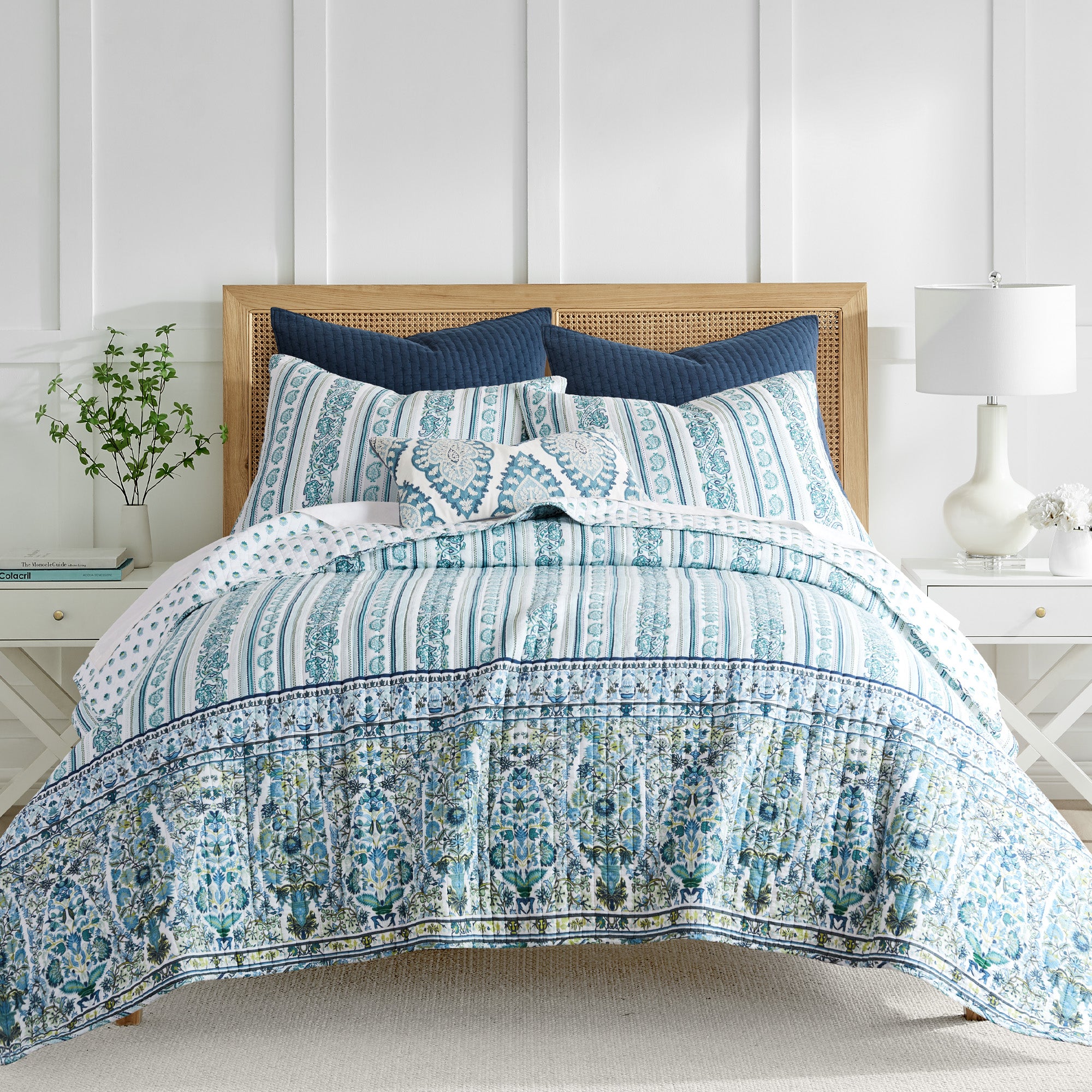 Yasmina Queen Size Quilt Set - Soft & Breathable Bedding Comforter for All Seasons | Perfect for Master Bedroom, Guest Room & Cozy Home Decor
