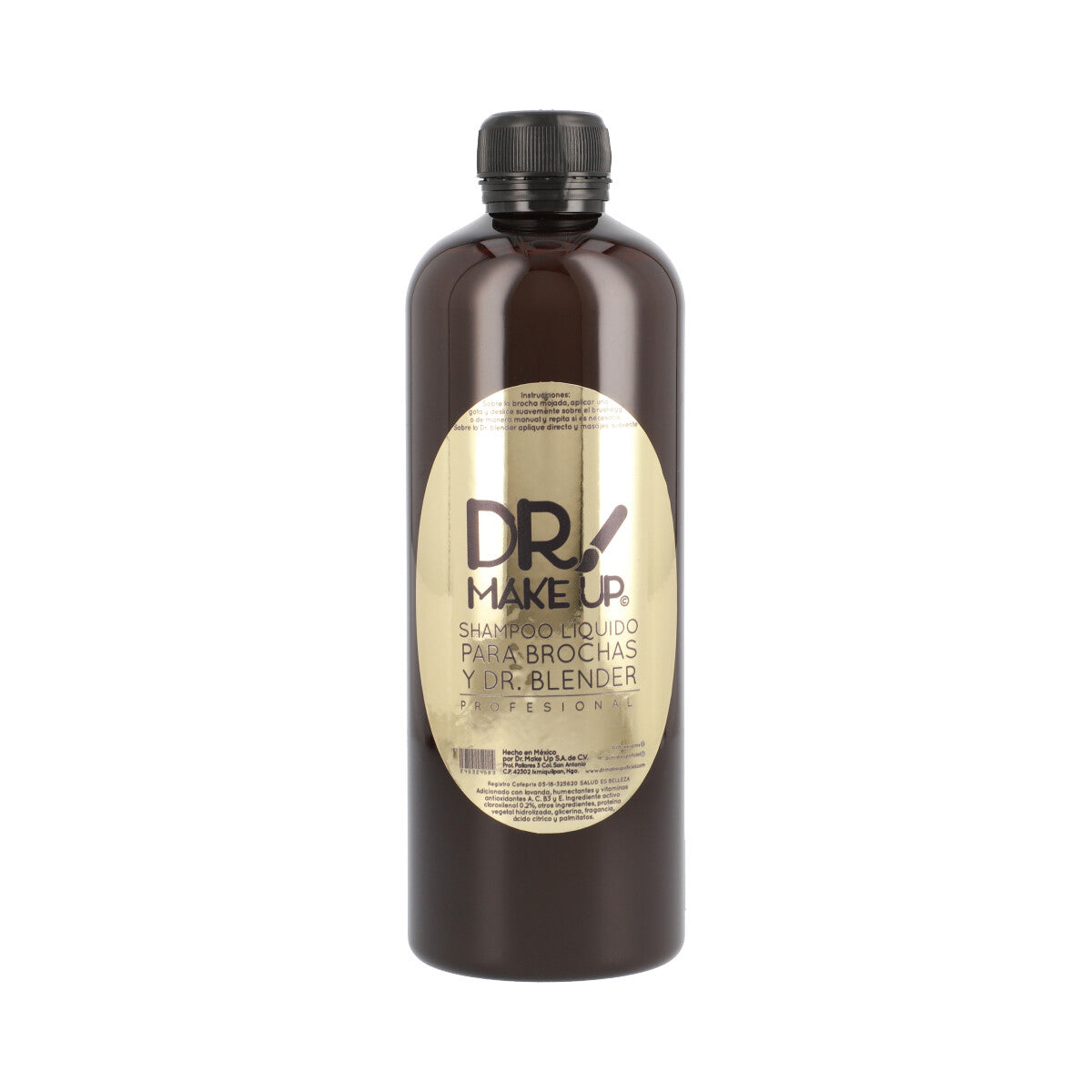500ml Brush & Blender Cleaning Shampoo - Gentle Deep Clean for Makeup Brushes, Beauty Blenders & Sponges - Perfect for Daily Makeup Tool Care & Sanitizing