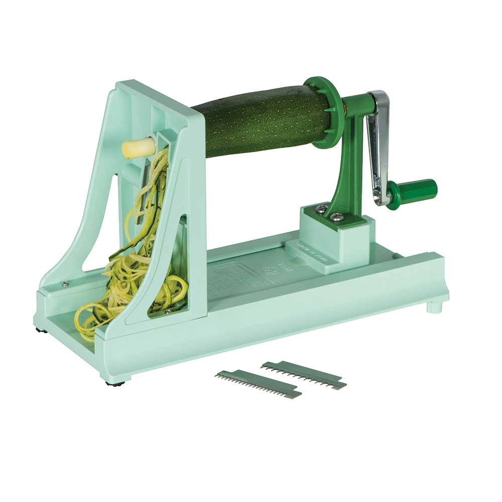 Professional Horizontal Turner & Slicer for Perfect Vegetable Strings - Ideal for Salad Prep, Garnishing & Healthy Cooking
