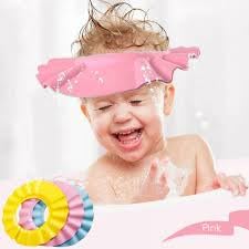 Pink Baby Shower Cap - Soft Cotton Newborn Hat for Photography, Baptism & First Birthday Party - Perfect Baby Shower Gift & Photo Prop