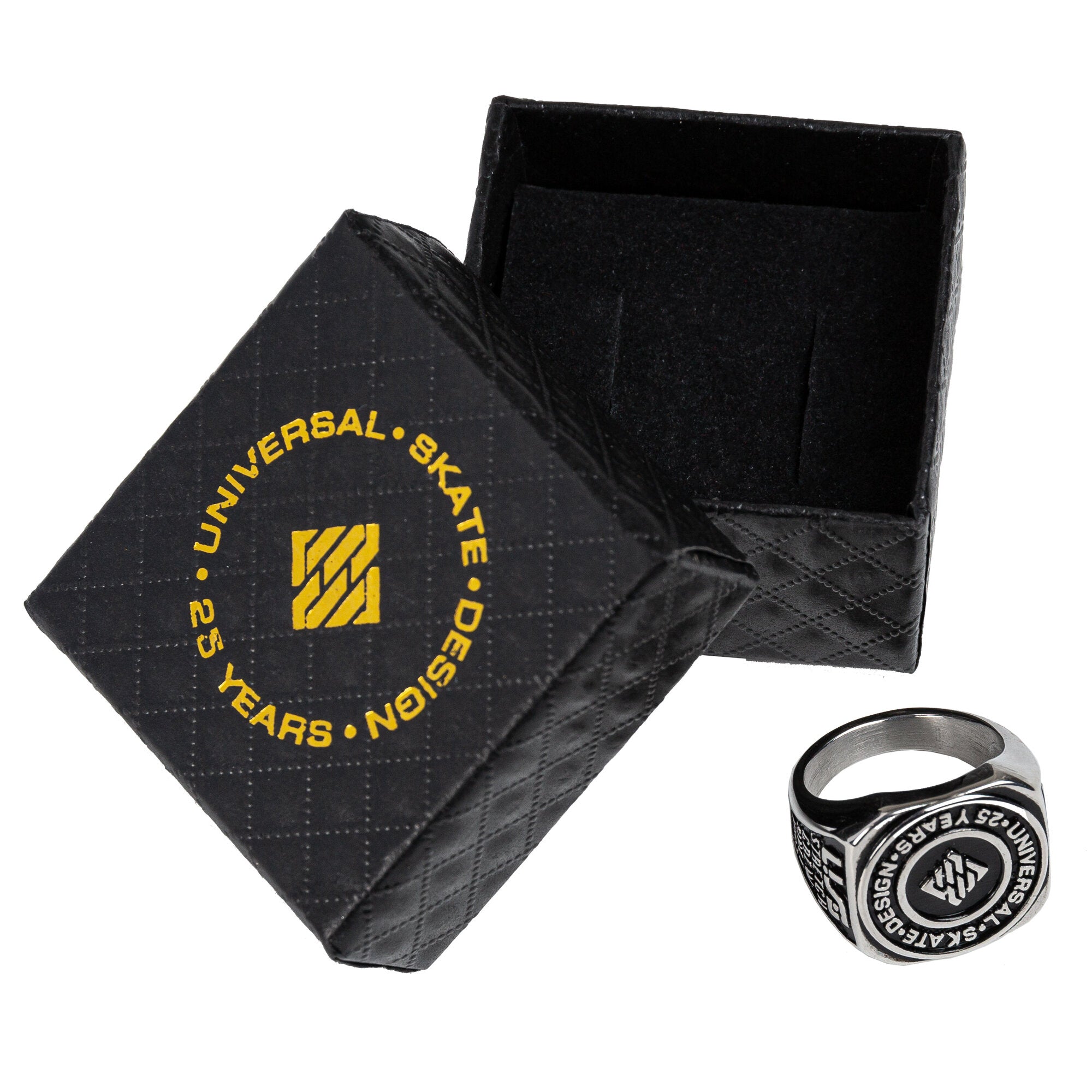 25 Years USD Anniversary Box - 64mm Ring Size for Jewelry Storage & Gift Giving - Perfect for Couples, Anniversaries & Special Occasions