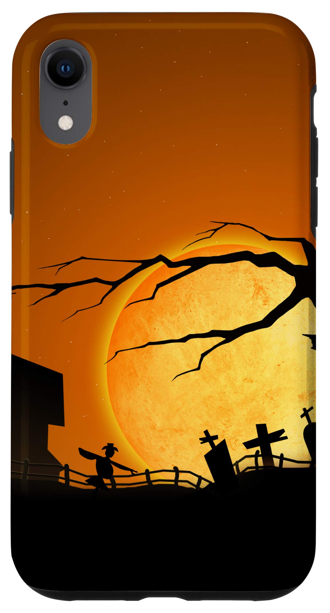 iPhone XR Halloween Phone Case - Cute & Durable Protective Cover for iPhone XR - Perfect for Halloween Parties, Trick or Treating & Spooky Season