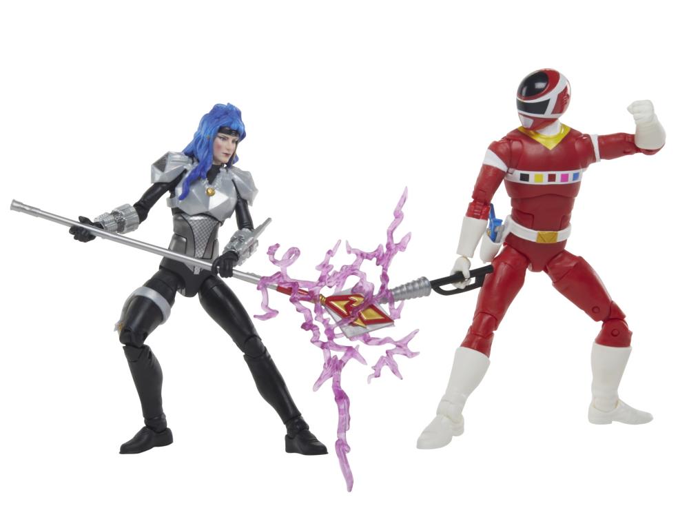 Power Rangers In Space Lightning Collection Red Ranger VS Astronema Two Pack Action Figures – Collectible Toy Set for Fans, Kids & Adults – Perfect for Display, Play & Gifting