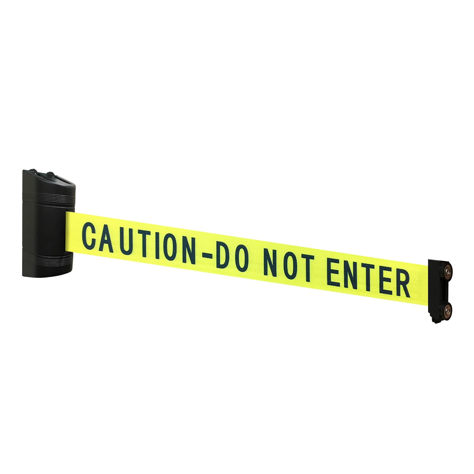 Magnetic Retractable Wall Barrier - Heavy Duty Temporary Crowd Control Safety Solution with 120