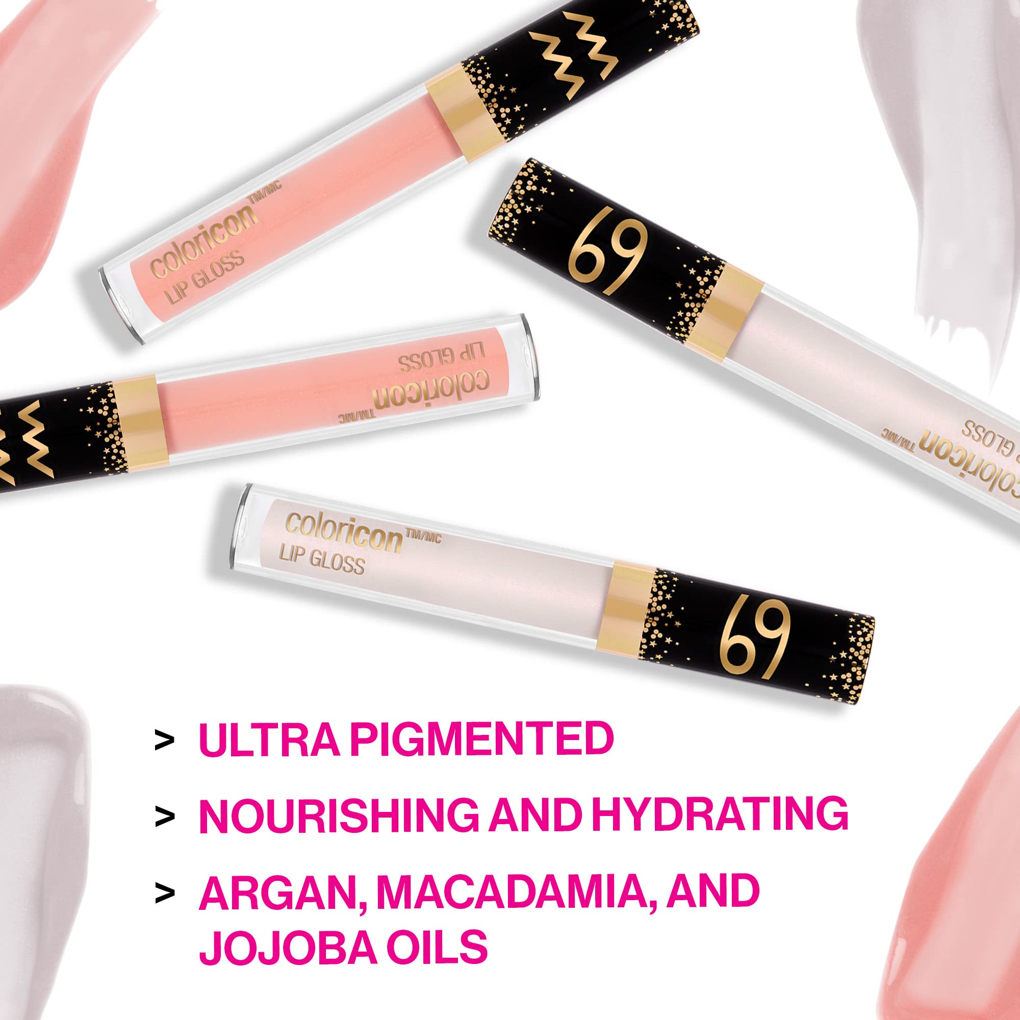 Wet n Wild Color Icon Lip Gloss - Virgo Shade | Vegan, Cruelty-Free Lip Gloss for Moisturizing & Shine | Perfect for Everyday Wear & Special Occasions