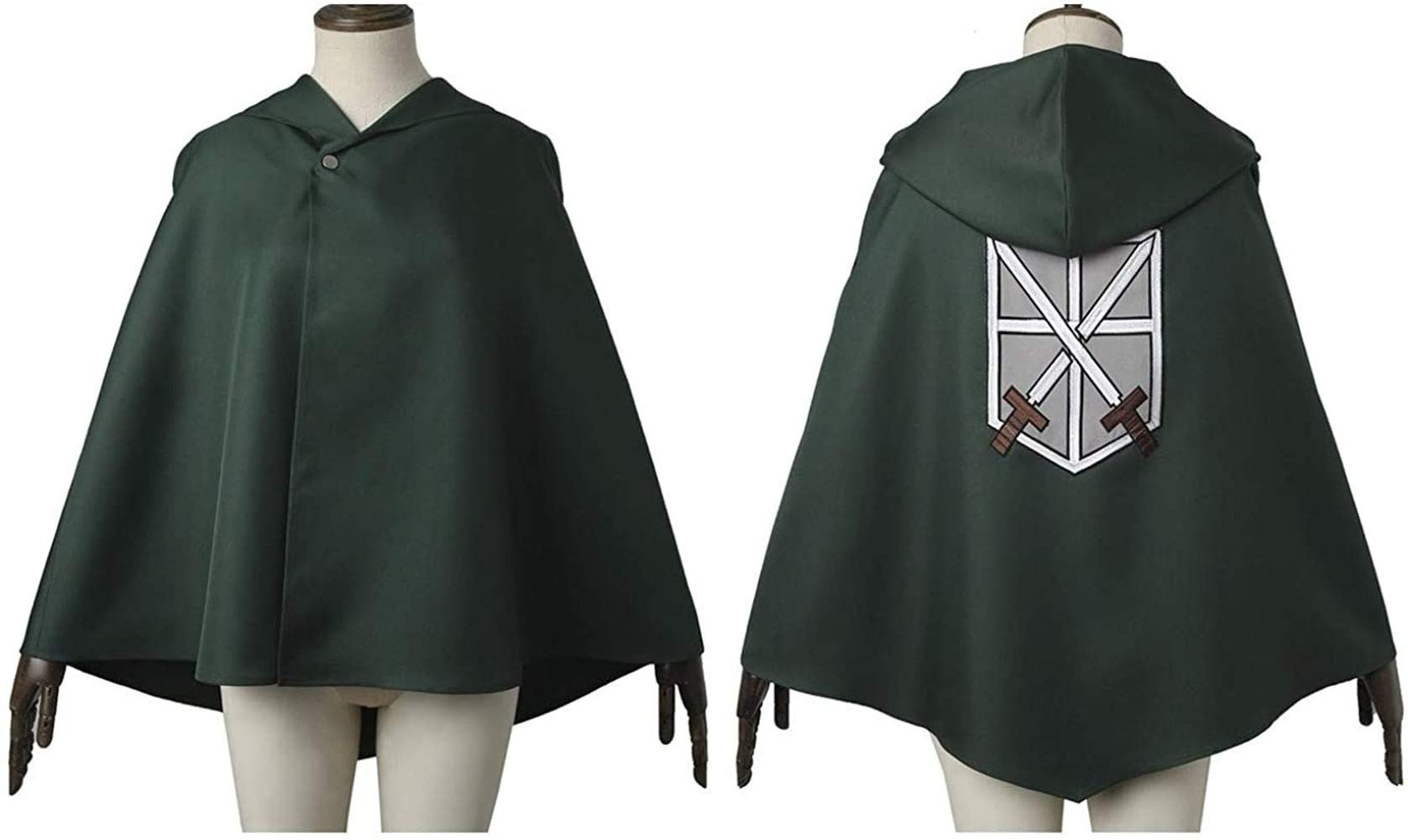 Titan Mikasa Ackerman Cosplay Costume Full Set - Attack on Titan Training Corps Uniform for Women | Anime Convention, Halloween, Cosplay Events