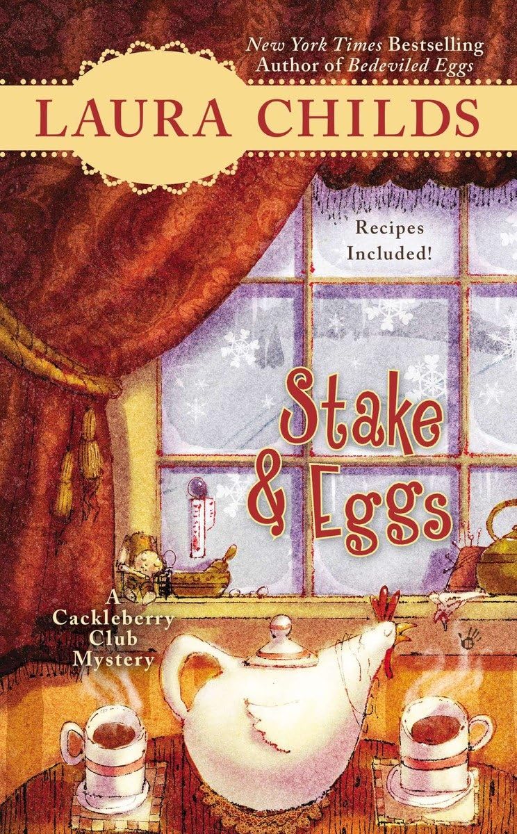 Stake & Eggs (A Cackleberry Club Mystery) - Cozy Mystery Novel for Book Lovers - Perfect for Reading Clubs & Relaxing Evenings