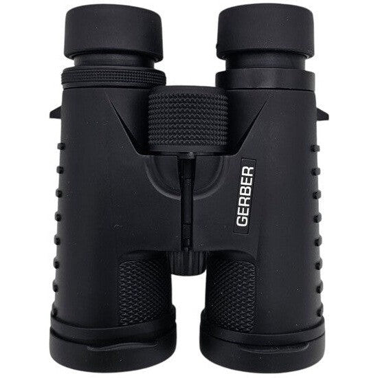 Gerber Nautica Series 2 HD Silver 10x42 Binoculars - Waterproof & Fogproof Marine Binoculars for Boating, Fishing, Bird Watching & Outdoor Adventures